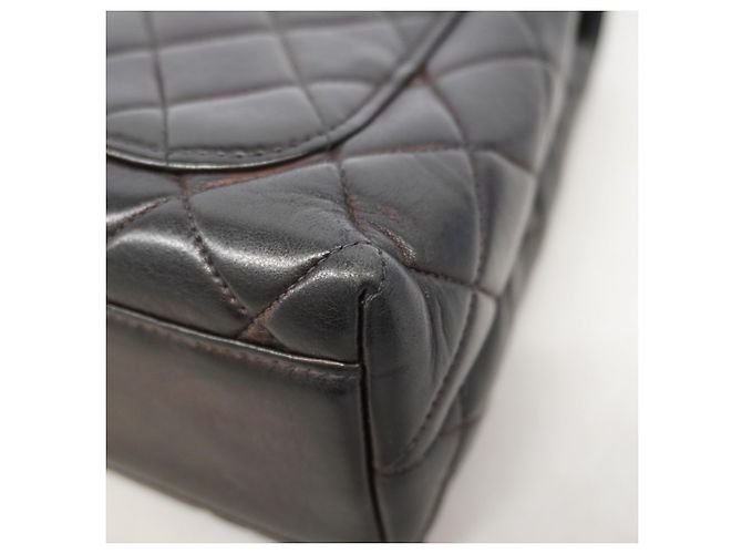 Borsa Chanel Matelassé in pelle di agnello Nero - vista 6