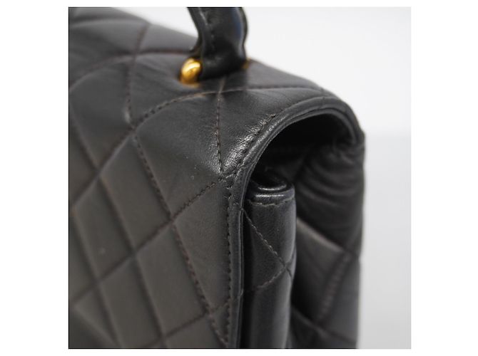 Borsa Chanel Matelassé in pelle di agnello Nero - vista 7