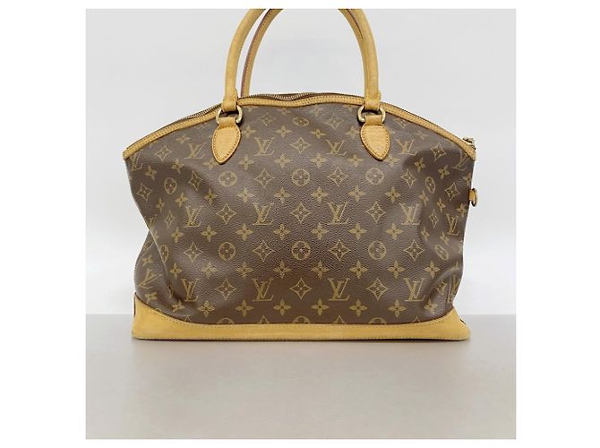 Louis Vuitton Monogram Lockit Horizontal Tote Bag Braun - Ansicht 11