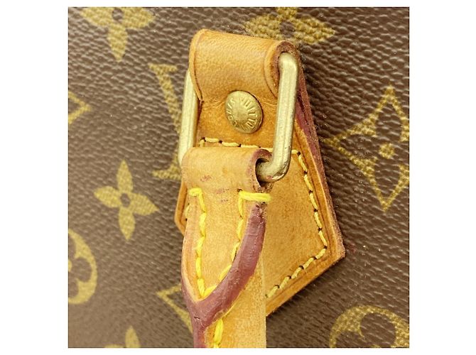 Louis Vuitton Monogram Sac Plat Tote Bag M51140 Marrón Castaño - vista 8
