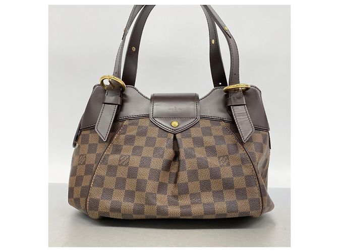 Borsa Louis Vuitton Damier Sistina PM Damier ebene - vista 11