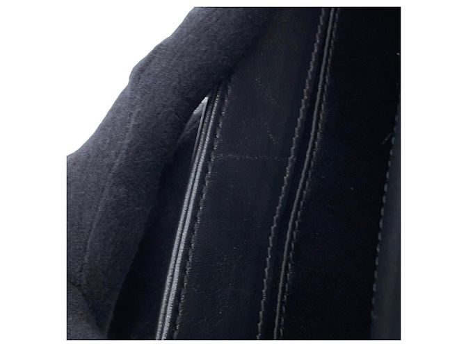 Borsa a tracolla con catena in pelle di vitello nera Chanel Nero - vista 11