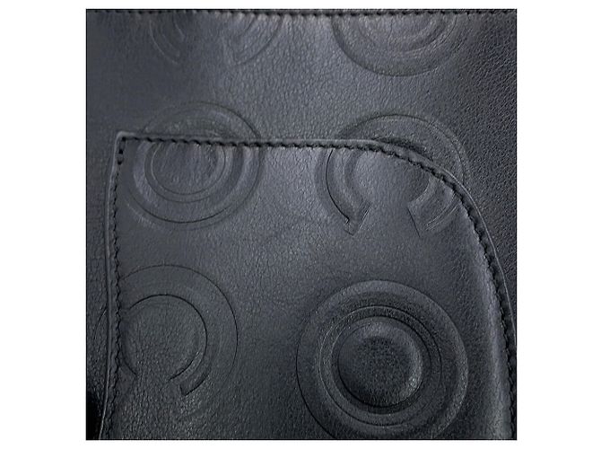 Borsa a tracolla con catena in pelle di vitello nera Chanel Nero - vista 6