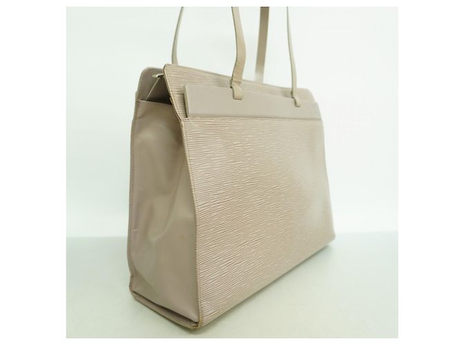 Borsa Tote Louis Vuitton Epi Croisette GM Marrone - vista 2