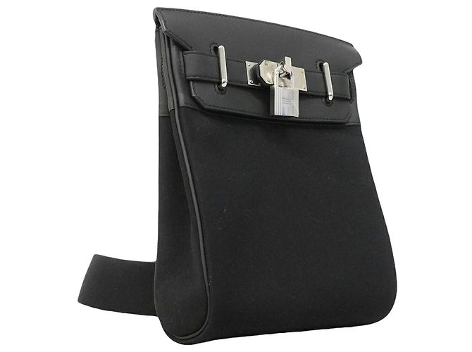 Hermès Borsa a tracolla Hermes Kelly Accad PM Nero - vista 2