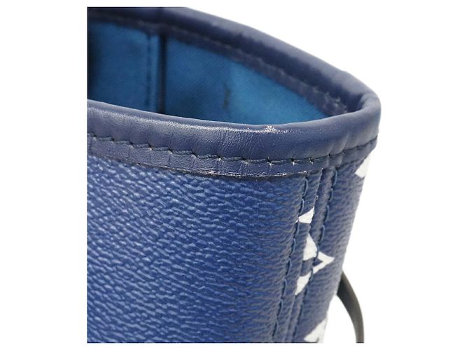 Borsa Tote Louis Vuitton LV Escale Neverfull MM Blu - vista 6