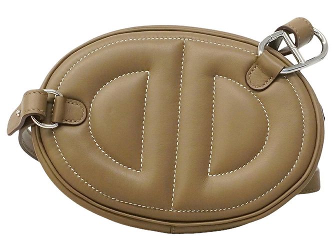 Hermès Hermes In the Loop Schultertasche Taupe - Ansicht 8