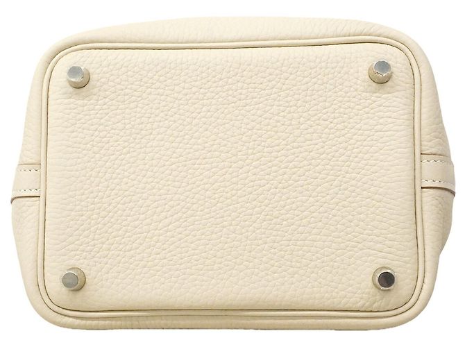 Hermès Hermes Picotin Lock PM Handtasche Weiß - Ansicht 3