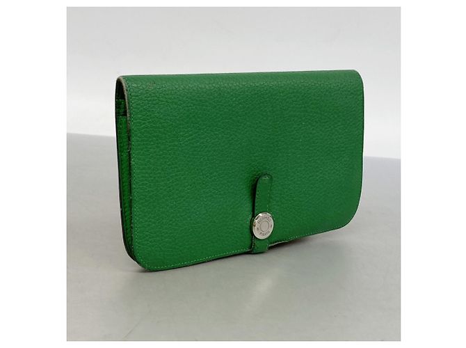 Hermès Hermes Dogon GM Long Wallet in Bambou - Ansicht 2