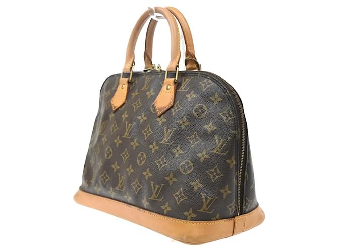 Louis Vuitton Alma Monogram PM Marrone - vista 3