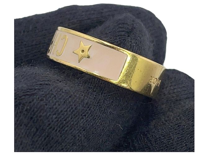 Anello a fascia oro e rosa Christian Dior D'oro - vista 5
