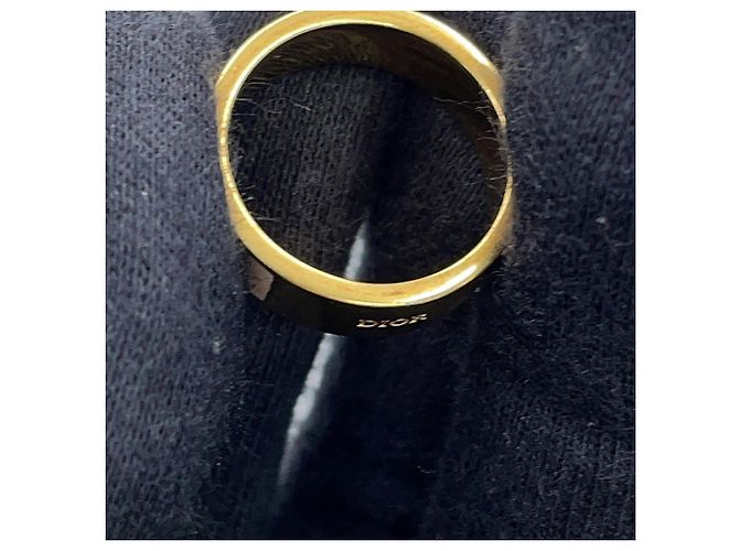 Anello a fascia oro e rosa Christian Dior D'oro - vista 6
