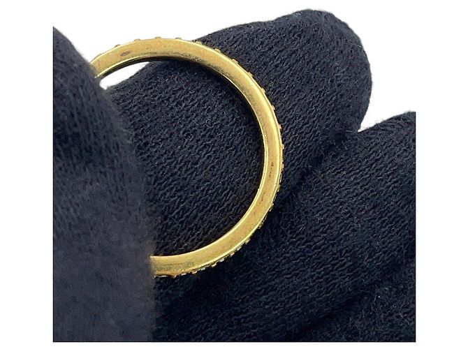 Anello a fascia oro e rosa Christian Dior D'oro - vista 7