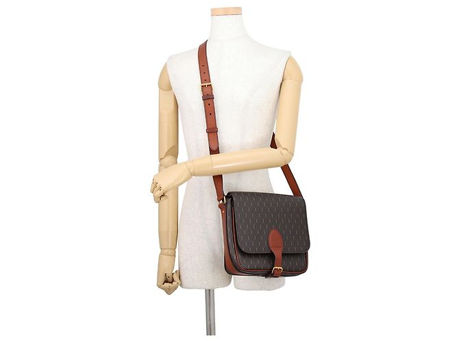 Borsa a Spalla Le Monogram Yves Saint Laurent Marrone - vista 4