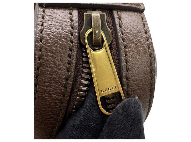 Borsa Body Gucci 100th Anniversary Pouch Handbag Marrone Multicolore - vista 10