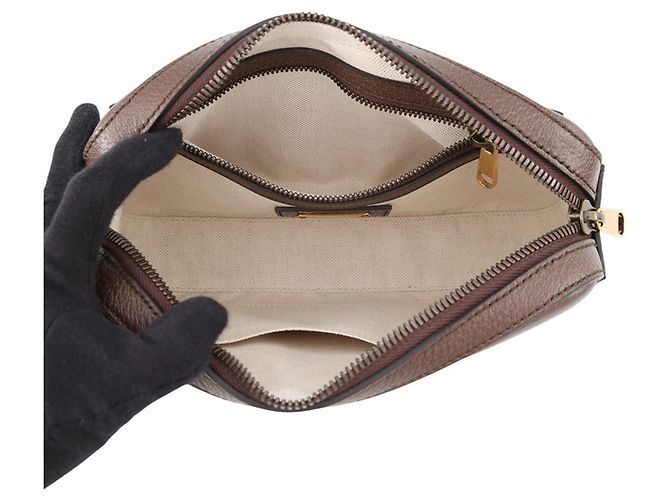 Borsa Body Gucci 100th Anniversary Pouch Handbag Marrone Multicolore - vista 7