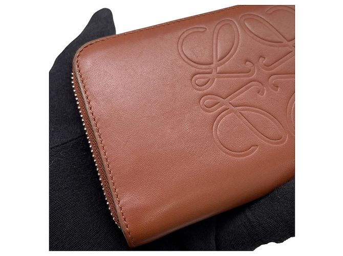 Loewe Leder-Kleingeldbeutel Braun - Ansicht 6