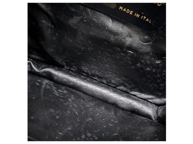 Bolso de hombro con cadena de ante negro Salvatore Ferragamo - vista 11