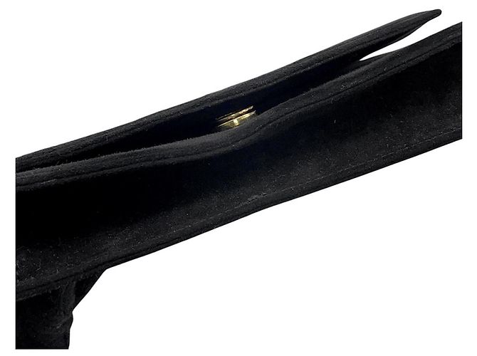 Bolso de hombro con cadena de ante negro Salvatore Ferragamo - vista 7