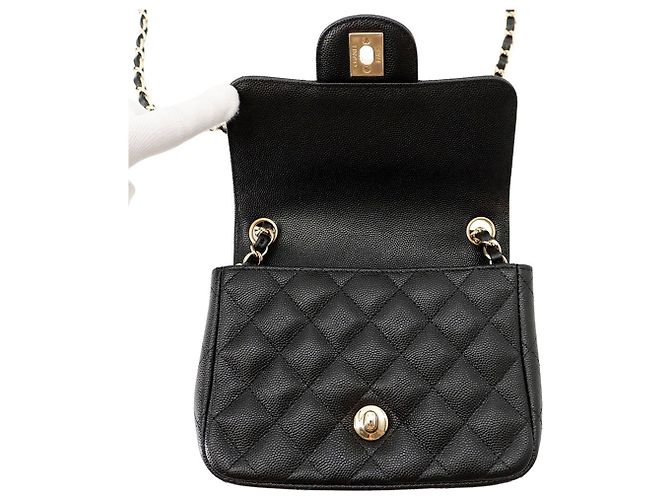 Borsa a Spalla Chanel Matelassé Chain Nero - vista 5