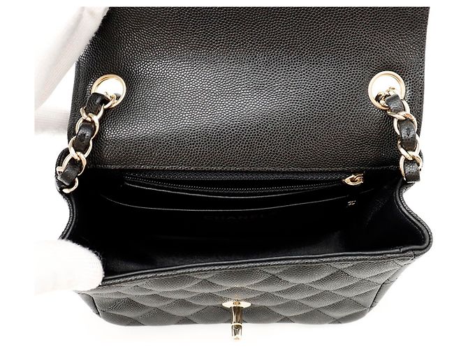 Borsa a Spalla Chanel Matelassé Chain Nero - vista 6