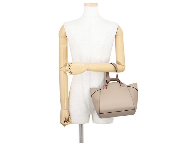 Borsa a mano Loewe Hammock Nugget in pelle Beige - vista 4