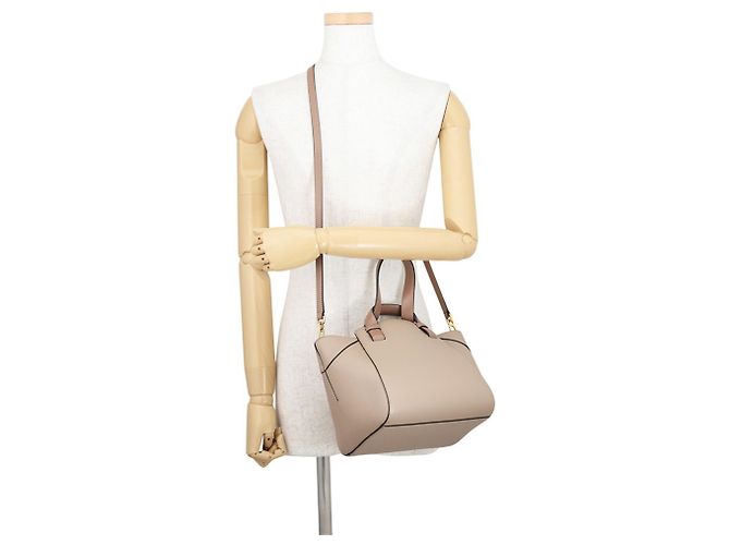 Borsa a mano Loewe Hammock Nugget in pelle Beige - vista 5