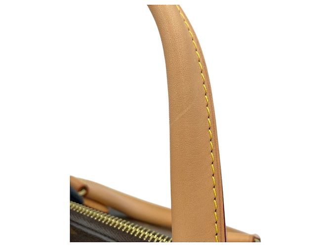 Borsa Louis Vuitton Monogram Rivoli PM Bordò - vista 10
