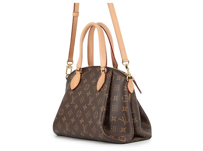 Borsa Louis Vuitton Monogram Rivoli PM Bordò - vista 2
