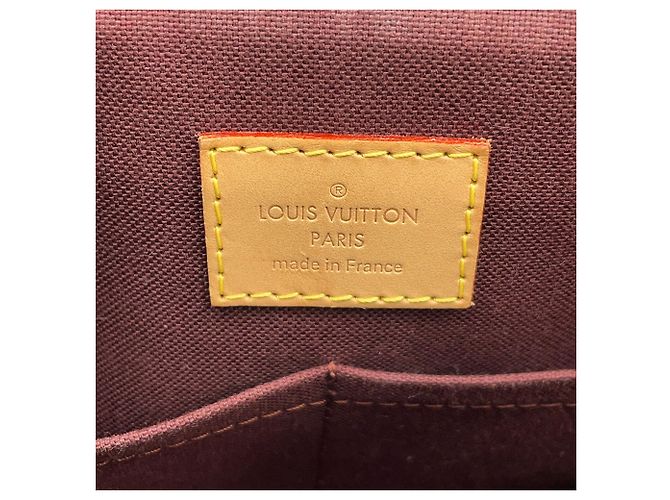 Borsa Louis Vuitton Monogram Rivoli PM Bordò - vista 20