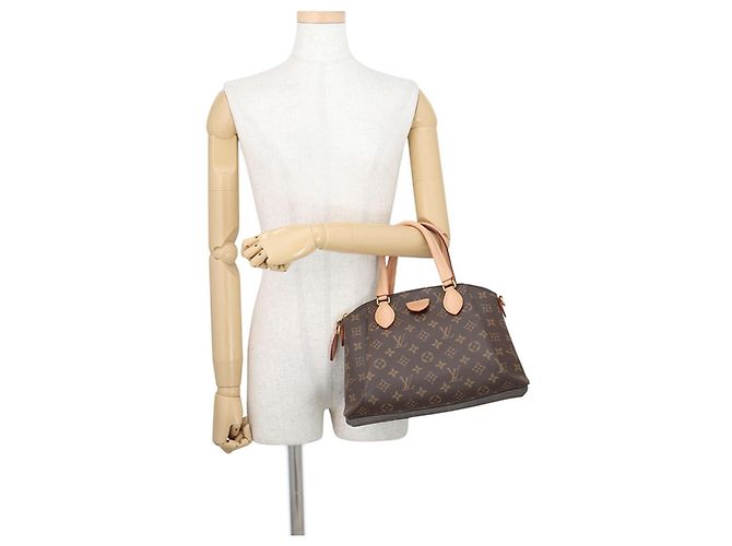 Borsa Louis Vuitton Monogram Rivoli PM Bordò - vista 4