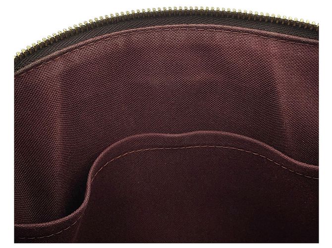 Borsa Louis Vuitton Monogram Rivoli PM Bordò - vista 8
