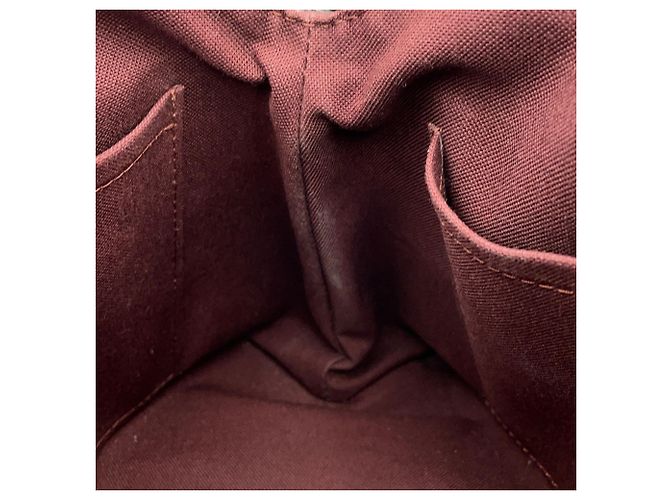 Borsa Louis Vuitton Monogram Rivoli PM Bordò - vista 9