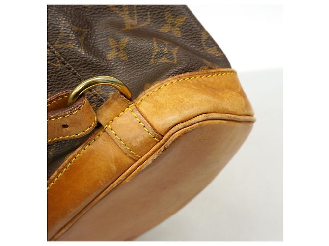 Zaino Louis Vuitton Monogram Montsouris MM Marrone - vista 8