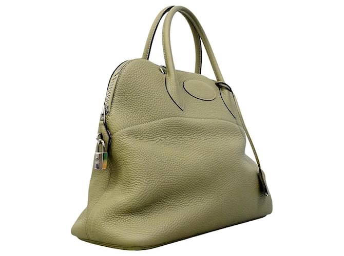 Hermès Borsa Hermes Bolide 35 Verde - vista 2