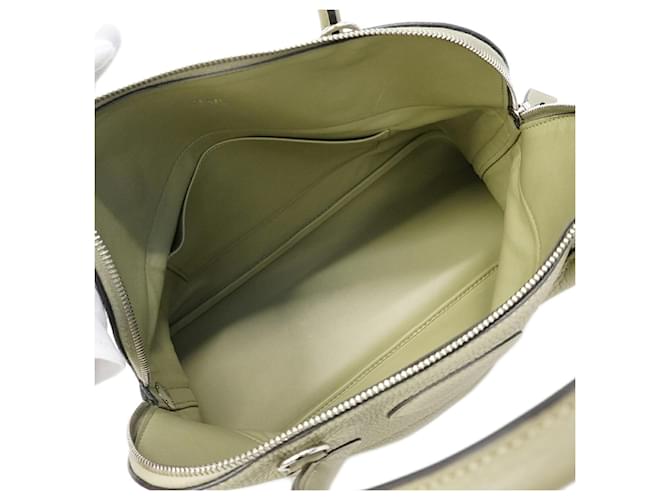 Hermès Borsa Hermes Bolide 35 Verde - vista 4