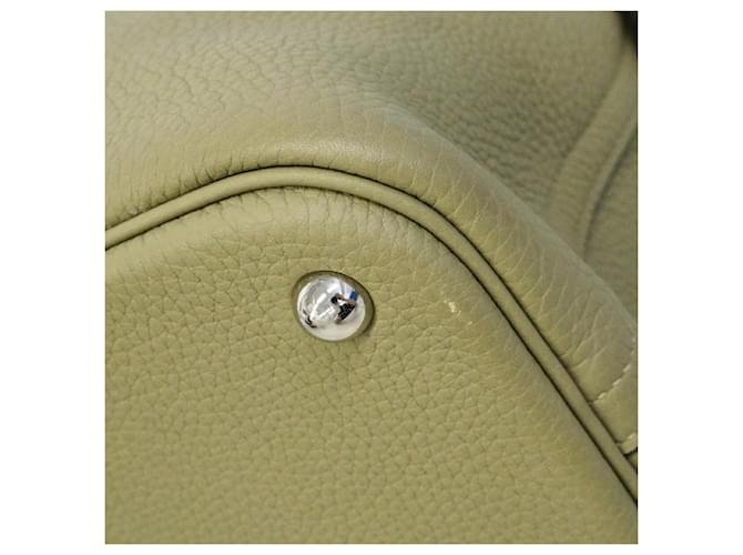 Hermès Borsa Hermes Bolide 35 Verde - vista 6