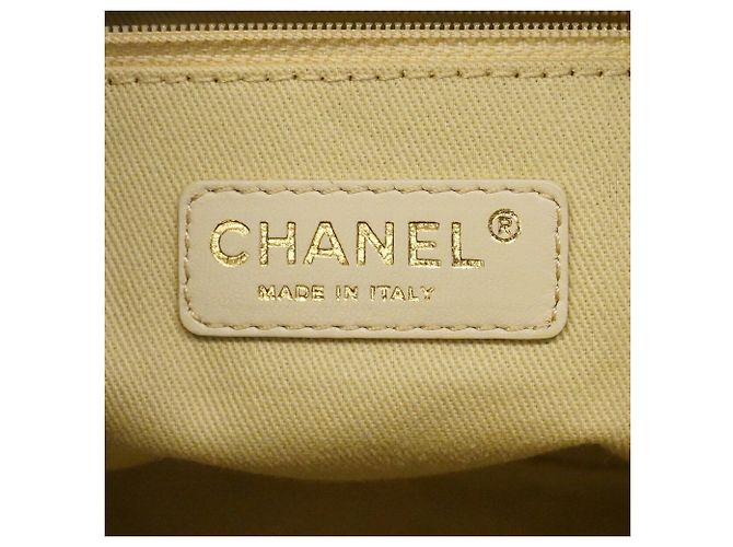 Borsa Tote con Catena Deauville Chanel Blu - vista 5