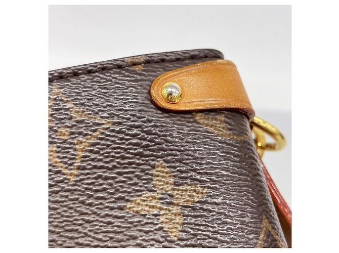 Borsa Louis Vuitton Monogram Soufflot BB Marrone - vista 11
