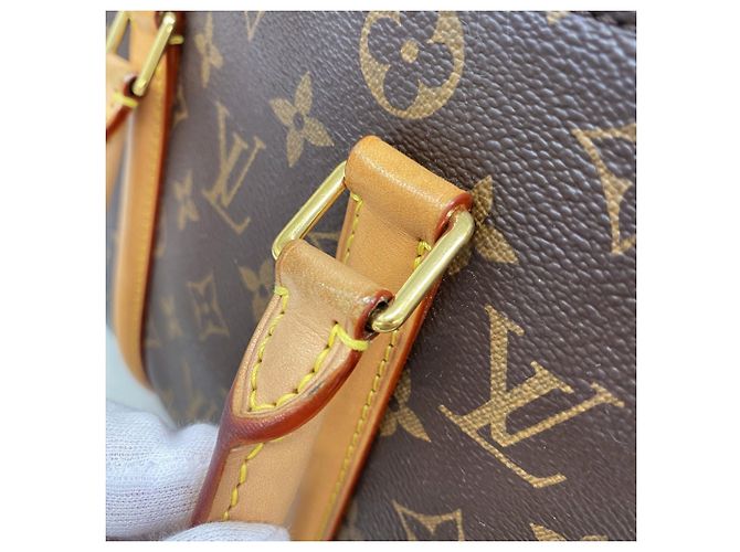 Borsa Louis Vuitton Monogram Soufflot BB Marrone - vista 12