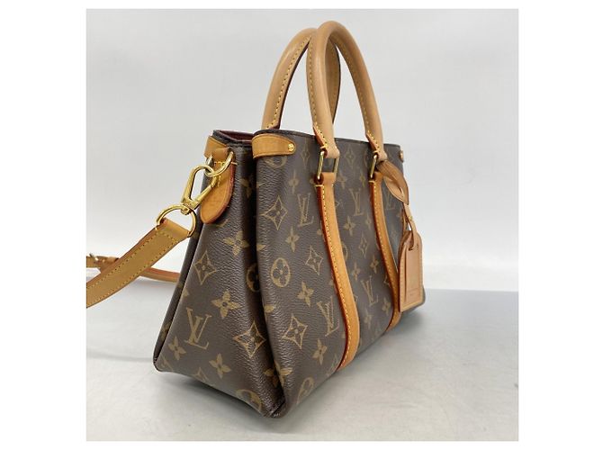 Borsa Louis Vuitton Monogram Soufflot BB Marrone - vista 2