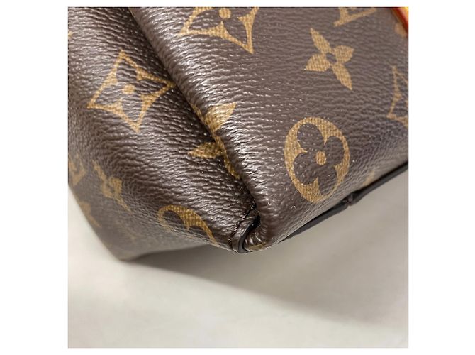 Borsa Louis Vuitton Monogram Soufflot BB Marrone - vista 7