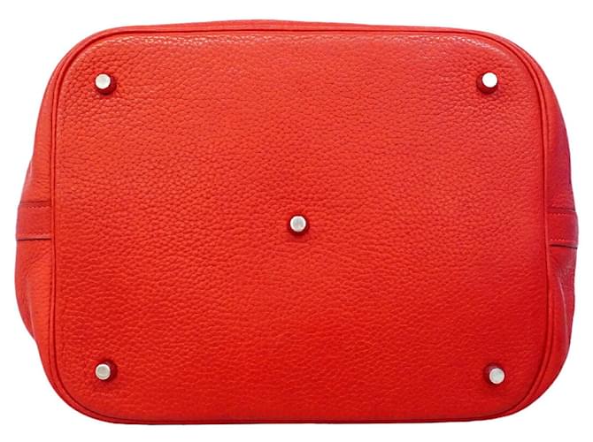 Hermès Borsa Hermes Picotin Lock GM Rosso - vista 3
