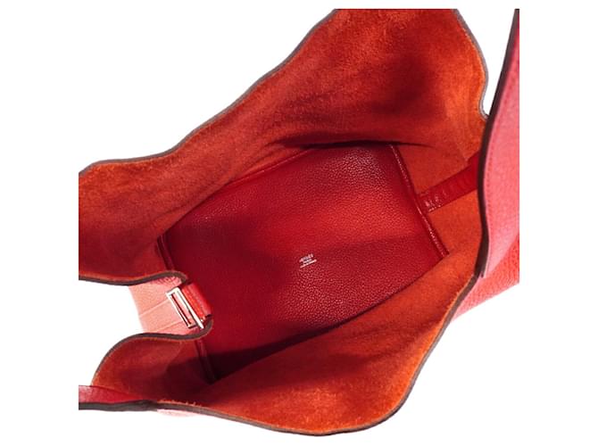 Hermès Borsa Hermes Picotin Lock GM Rosso - vista 4