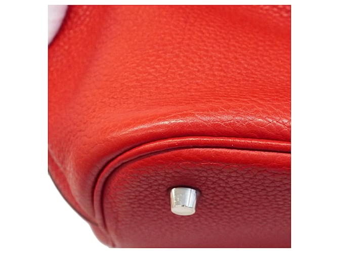 Hermès Borsa Hermes Picotin Lock GM Rosso - vista 7