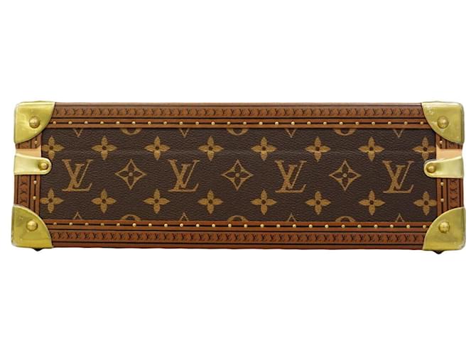 Louis Vuitton Monogram Watch Case Brown Navy blue - view 3