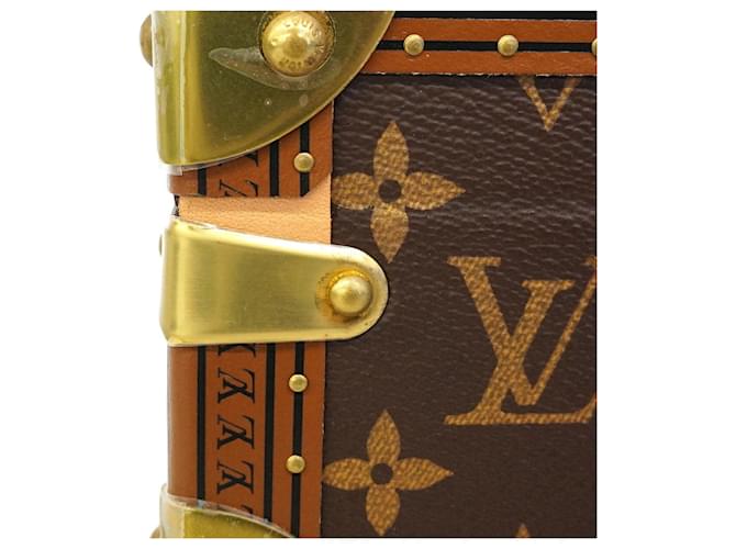 Louis Vuitton Monogram Watch Case Brown Navy blue - view 6