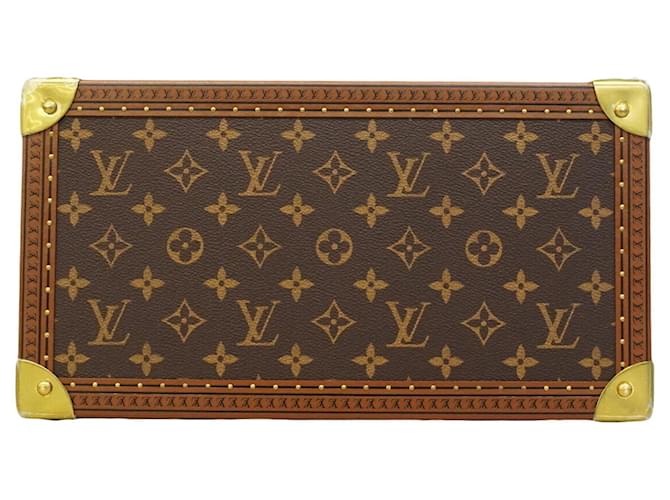 Louis Vuitton Monogram Watch Case Brown Navy blue - view 9