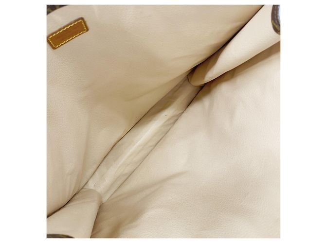 Borsa Tote Louis Vuitton Monogram Sac Plat Marrone - vista 4
