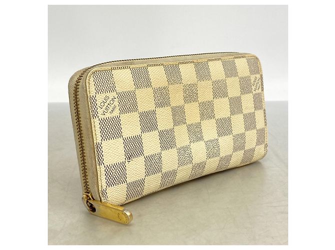 Zippy Wallet Louis Vuitton Damier Azur Weiß - Ansicht 2